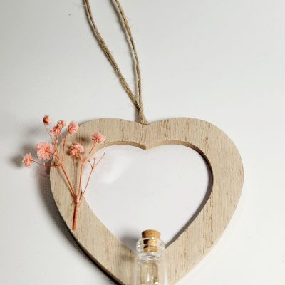 Herzrahmen Mini Natur