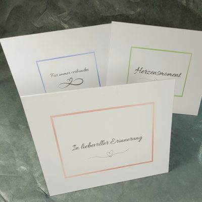 Klappkarten 3er Set